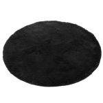 120 cm apvalus aksominis kiliminis grindų kilimėlis, neslystantis kilimėlis, vidinis lovos dekoras