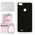 apgo Protective Skin Sticker for the back compatible with Tecno F2 LTE, Wrap Film, Foil, Vinyl - Pattern Matrix