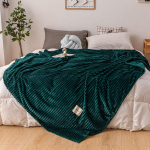 Lovos antklodė Žalia Spalva Mink&scaron;ta Flanelinė Antklodė Vienvietė karalienė &Scaron;ilti Pledai lovoms mantas de cama Thow Antklodės 100*120cm vynas