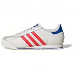 adidas K 74 Balti Ry&scaron;kiai Raudoni Karali&scaron;kai Mėlyni Unisex Sportbačiai Core-White IG8952 43⅓