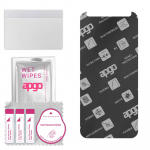 apgo MATTE Hybrid protective glass compatible with Alcatel 1x (2019), flexible nano glass, great replacement for tempered glass, scratch-resistant, fu