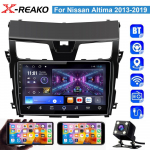 2 Din Android automobilinis stereofoninis įrenginys, skirtas Nissan Altima Teana 2013&ndash;2017 automobilių radijas WIFI GPS navigacijos daugialypės terpės grotuvo galvos blokas su rėmeliu 1+32CP+4LED