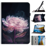Kri&scaron;tolo gėlėmis dažyto ra&scaron;to apverčiama piniginė PU odinis plan&scaron;etinių kompiuterių dėklas su Samsung Tab A 10.1/A 8.0/Tab S6 Lite/Tab S7/S8/S9/Tab A7/Tab A8/Tab A9... Samsung Tab S6 Lite (2020