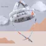 Kūdikio saugos &scaron;almas Galvos apsaugos kepurė Saugos Mink&scaron;ta Patogi Galvos Apsauga Apsauginis &Scaron;almas Reguliuojama Apsauginė Galvos Apsauga