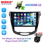 REAKOSOUND 2 din Android automobilinis radijas, skirtas Nissan Qashqai 2 J11 X-Trail T32 Rogue 2013-2021 Multimedijos grotuvas 2 din Carplay galvos blokas 2+32+4led