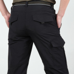 Cargo Pants Vyri&scaron;kos, atsparios vandeniui greitai džiūstančios, kvėpuojančios, lengvos ilgos kelnės vyri&scaron;kos laisvalaikio plonos plonos kelnės XXXL juoda