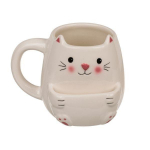 Tasse Mug chat &agrave; compartiment mug original