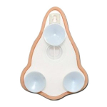 Distributeur de savon en forme de nez