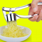 Virtuvės rankinis nerūdijančio plieno imbiero česnako smulkintuvas Česnakų tyrės aparatas Stainless Steel 3