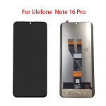 LCD ekranas Ulefone Note 16 Pro LCD ekranui Jutiklinio ekrano skaitmenintuvas Pilnas surinkimo keitimas juoda
