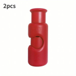 Plastikinis Sandarinimo Spaustukas Sandarinimo Spaustukas Maisto Mai&scaron;eliui Apsaugos nuo Drėgmės Spaustukas Sandarinimo Įrankis Namų ūkio Paspaudžiamas Užkandžių Mai&scaron;elio Spaustukas 2pcs raudona