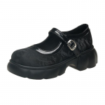 Moteri&scaron;ki Mary Janes Batai Platforminė Suknelė Žemakulniai Stambūs ir stilingi Siurbliai Moterims Patogūs Apvalūs Batai Batai Su kulk&scaron;nies dirželiu Work Pumps Batai