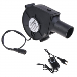 110V 220V BBQ ventiliatorius Grilis kaitinimo viryklė 3-12V oro pūstuvas Kepimo grilio ventiliatorius Reguliuojamas greitis anglies ugnies starteris 9733 UK