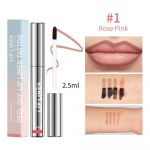Nulupamas lūpų pie&scaron;tukas, matinis matinis nelipnus lūpų dažų ra&scaron;iklis, linijos lūpų pie&scaron;tukas, makiažo ra&scaron;iklis #1 Rose Pink
