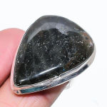 Natural Labradorite Gemstone Handmade 925 Sterling Silver Ring Size 6 c7l83