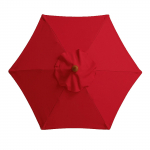 Pakaitinis audinys 3/2,7/2 m sodo terasos skėčio stogelio dangtis 6 arba 8 arm 2m 6arm parasol