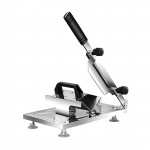 Rankinis mėsos pjaustytuvas Reguliuojamas daržovių pjaustytuvas Nerūdijančio plieno jautienos avienos ritinys