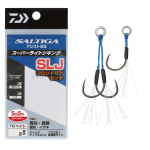 Daiwa Itin lengvas &bdquo;Jigging Assist Hook Saltiga Assist SS SLJ&ldquo; priekinis galinis komplektas M blue