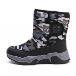 Vaiki&scaron;ki velcro aksominiai &scaron;ilti sniego batai medvilniniai batai berniukams ir mergaitėms studenti&scaron;ki medvilniniai batai