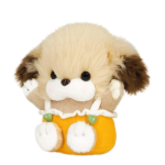 Sanei Boeki Originalus mink&scaron;tas žaislas Retrops Ron-chan &scaron;uo P13 x G9 x A16cm Gyvūnas beige