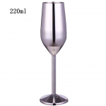 1vnt 500ml nerūdijančio plieno taurė &scaron;ampano taurė Vyno taurė kokteilių taurė Creative metal barui restorano vyno taurė 401-500ml
