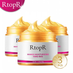 RtopR Mango drėkinamasis rankų va&scaron;kas balinantis odą rankų kaukė atkurianti &scaron;veičiamoji nuospaudų plėvelė senėjimą stabdantis rankų odą gydantis kremas 3pcs