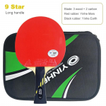 Yinhe profesionali stalo teniso raketė 7/8/9/10 Star Carbon įžeidžianti stalo teniso raketė, lengva elastinga su ITTF patvirtinimu 9 star long handle