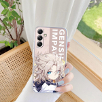 Žaidimo animacinių filmukų ra&scaron;tuotas mink&scaron;tas permatomas silikoninis dėklas Samsung A55 M35 S24 Xiaomi Redmi Note 13 Poco C65 iPhone kamerai atsparus smūgiams apsauginis dėklas Samsung Galaxy S20