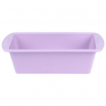 Nelipni silikoninė duonos kepimo skarda su rankenomis, saugi orkaitėje, neprideganti, kar&scaron;čiui atspari, lengvai atleidžiama duonos kepimo skarda violetinė
