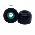 1 pora apsauginių ausinių, skirtų Sony Wf-1000Xm4 atminties medvilniniam ausų ki&scaron;tuko įvorei 12mm juoda