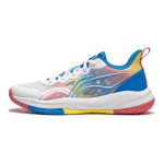 Li Ning Vaikams Long Fist V2 Lengvos Putos Neslystančios Atsparios Smūgiams Sugeriančios Smūgius Dėvėjimuisi Atsparios Kvėpuojančios At&scaron;okančios Žemakulnės Krep&scaron;inio Batai YKBU026-41 31