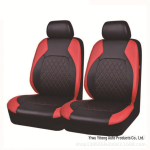 Deimantais dygsniuotas automobilio sėdynės užvalkalas, skirtas Centrinei ir Rytų Europai, su PU oda ir siuvinėjimais 4-piece double seat