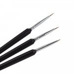 3 vnt Dotting Painting Drawing UV Gel Liner Polish Brush Tool Pen