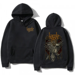 Lamb of God Heavy Mental Band Mar&scaron;kinėliai Hoodies Vyri&scaron;ki retro drabužiai Lamb of God albumo vir&scaron;eliai Grafiniai megztiniai Harajuku megztinis XS juoda