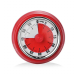 Magnetinis virtuvės laikmatis Mechaninis atgalinės atskaitos laiko priminimas Žadintuvas Gaminimas Kepimas Du&scaron;as Studijos Laikmatis Chronometras Virtuvės įrankis raudona