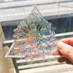 3D vaivoryk&scaron;tės saulės gaudyklė sieniniai lipdukai &scaron;viesos gaudyklė PVC langų plėvelė lipni lipdukas motociklo lipdukas PVC plėvelė namų dekoravimui