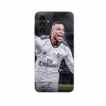 Coque Maniacase pourSamsung Galaxy A14 5g Kylian Mbappe Real Madrid Goal juoda