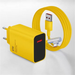 67W itin greitas įkrovimas USB C Geltona Super Flash Charge EU greito įkrovimo telefono įkroviklis EU Plug