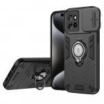 KEYSION Atsparus smūgiams dėklas, skirtas Motorola Edge 50 Neo 5G silikono + PC Slide kameros apsaugos žiedo telefono dangtelis, skirtas MOTO Edge 50 Neo 5G for Edge 50 Neo