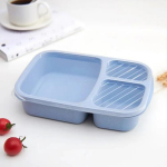 1 vnt. Atskiras pietų dėžutė Ne&scaron;iojama bento dėžutė Pietų dėžutė Sandarus maisto konteineris Mikrobangų krosnelė Indai vaikams Mokykla Suaugusiųjų biuras 1