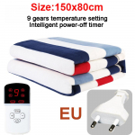 150x80cm Elektrinis &Scaron;ildymas Antklodė Žiemai &Scaron;ildoma Antklodė Lova Termostatas Čiužinio &Scaron;ildytuvas 9 Pavaros Temperatūra I&scaron;jungimo laikmatis. EU Plug