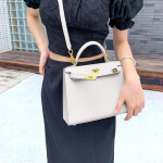 Odos su palmių ra&scaron;tu antros kartos kontrastinis krep&scaron;ys vienam peties dirželiui kokybi&scaron;kas moteri&scaron;kas krep&scaron;ys crossbody universalus ins rankinukas 22x8x16cm balta