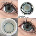 EYESHARE Color Contact Lenses 2PCS Annual Disposable Natural Big Eye Blue Lenses Beauty Soft Eye Lenses Beauty Pupil Green Lenses