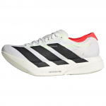 adidas Adizero Adios Pro 4 Balti Juodi Moteri&scaron;ki Bėgimo Bateliai Debesų Baltumo Pagrindinė Juoda Metalizuoto Sidabro JR1163 36