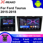 9 colių WIFI Android 13 Ford Taurus 2015 2016 2017 2018 Automobilinis radijas Multimedijos vaizdo grotuvas Navigacija GPS Stereo Auto 4 core 1GB+32GB carplay