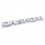 ABS Automobilio Galinio Bagažinės &Scaron;ono Emblema Raidžių Lipdukas QASHQAI Ženklelis J11 J10 Stiliaus Modifikacija I&scaron;oriniai Priedai sidabras