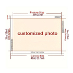 Meno tapyba Deimantinės tapybos nuotraukos Individualizuotos apvalios Kalnų kri&scaron;tolų nuotraukos Deimantinis siuvinėjimas Kūdikiui, ravėjimui ir tėvams dovana 30x40cm