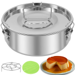 1,5QT plok&scaron;čių formų rinkinys nerūdijančio plieno plok&scaron;čių formų formavimo apvalių pyragų kepimo plok&scaron;čių gaminimo skardinės, skirtos &scaron;okoladiniams virtuvės reikmenims
