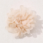 Vintažinės kamelijos gėlių segės moterims, gėlių korsažo segtukai Vestuvių vakarėlio ženkliukų drabužių priedai abrikosas