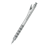 Pentel Mechanical Pencil Graph Gear 1000 PG1015 0,5 mm Sidabras gray